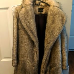 Minkpink XS Cruella Faux Fur coat